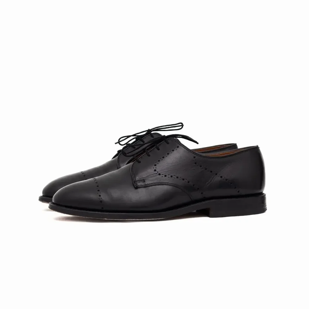 $425 Allen Edmonds Troy Black Leather Oxford Dress Shoes — US 10 EEE